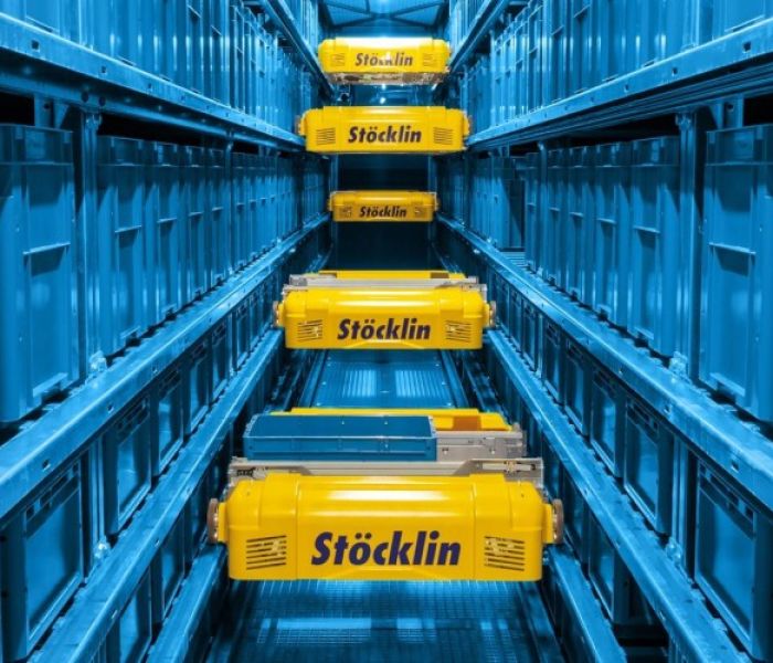 Stöcklin: Home of Intralogistics in Halle 3, Stand C30 (Foto: STOECKLIN)